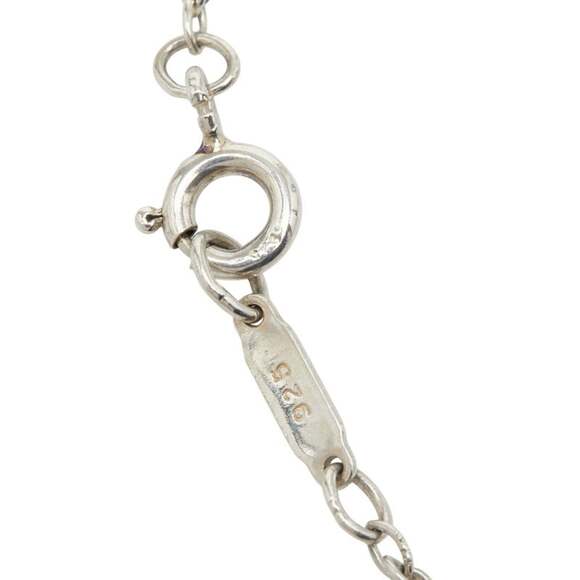 Tiffany & Co. Twist Heart Necklace, Silver Gold (SV925), 18K Yellow Combinati...